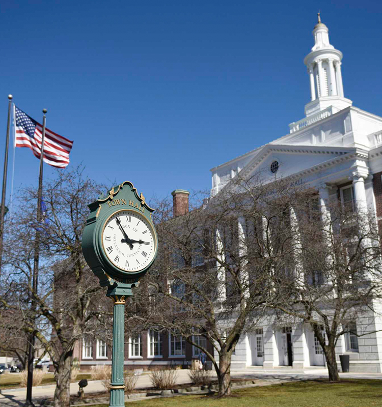 Town hall clock